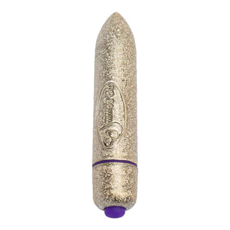 ROCKS-OFF - RO-80 MM GOLD VIBRATING BULLET 7 V ROCKS-OFF - RO-80 MM GOLD VIBRATING BULLET 7 V