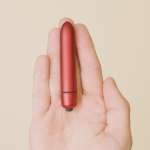 ROCKS-OFF - RO-90 SCARLET VELVET VIBRATING BULLET RED