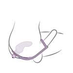 ROCKS-OFF - RO-ZEN RRO ANAL PLUG WITH VIBRATING PENIS RING BLACK