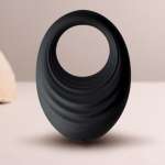 ROCKS-OFF - SPIRE BLACK VIBRATING PENIS RING