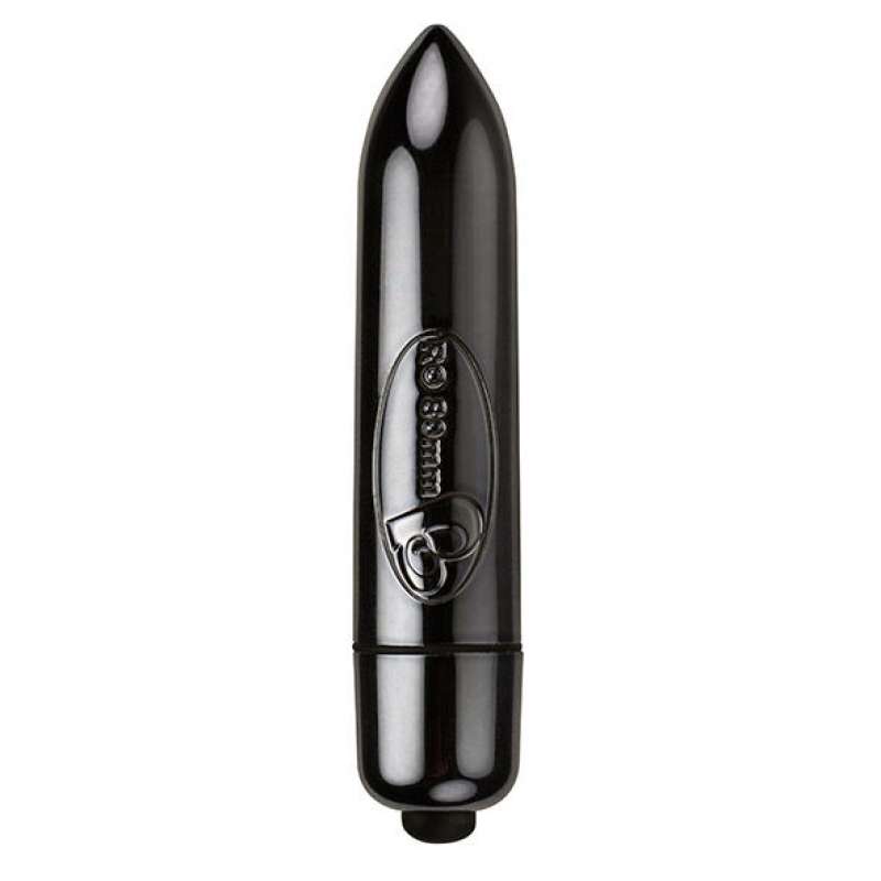 ROCKS-OFF - VIBRATING BULLET RO-80MM MIDNIGHT METAL ROCKS-OFF - VIBRATING BULLET RO-80MM MIDNIGHT METAL