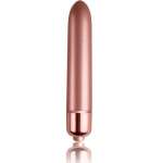 ROCKS-OFF - VIBRATING BULLET TOUCH OF VELVET ROSE BLOOM 10 SPEEDS