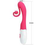 ROMANCE - PINK VIBRATOR AND STIMULATOR 30 SPEEDS