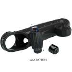 ROMANCE - VIBRATING PENIS SLEEVE BLACK