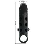 ROMANCE - VIBRATING PENIS SLEEVE BLACK