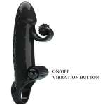 ROMANCE - VIBRATING PENIS SLEEVE BLACK
