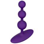 ROMP - AMP PURPLE FLEXIBLE SILICONE ANAL BEADS 12.5 CM PURPLE