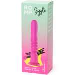 ROMP - JIGGLE UP AND DOWN VIBRATOR WITH PINK SUCTION CUP