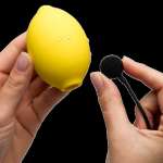 ROMP - LEMON CRUSH PLEASURE AIR CLITORAL STIMULATOR YELLOW