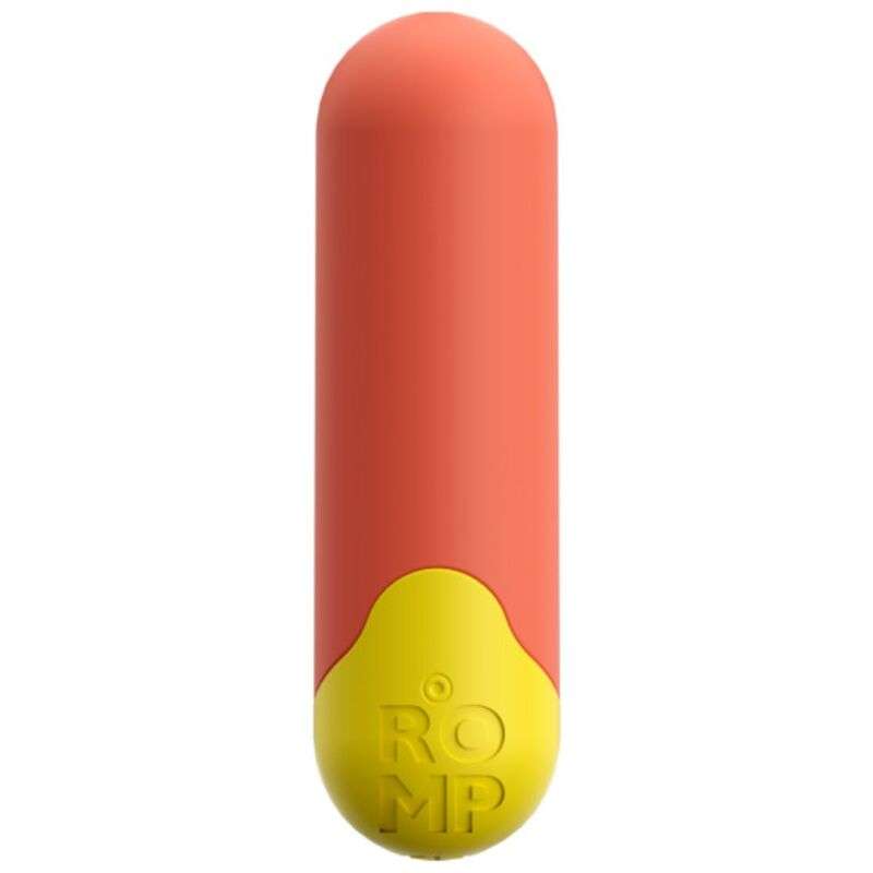 ROMP - RIOT MULTIFUNCTION VIBRATING BULLET ORANGE + YELLOW ROMP - RIOT MULTIFUNCTION VIBRATING BULLET ORANGE + YELLOW