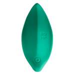 ROMP - WAVE VIBRATOR CLITORAL STIMULATOR ERGONOMIC SHAPE AQUA GREEN