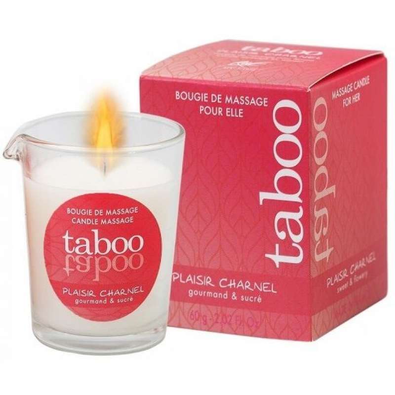 RUF - TABOO MASSAGE CANDLE FOR HER PLAISIR CHARNEL COCOA FLOWER SCENT RUF - TABOO MASSAGE CANDLE FOR HER PLAISIR CHARNEL COCOA FLOWER SCENT