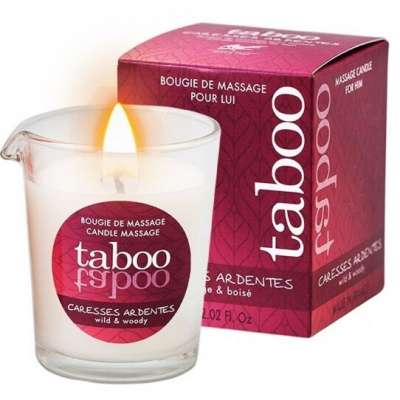 RUF - TABOO MASSAGE CANDLE FOR HIM CARESSES ARDENTES FERN SCENT