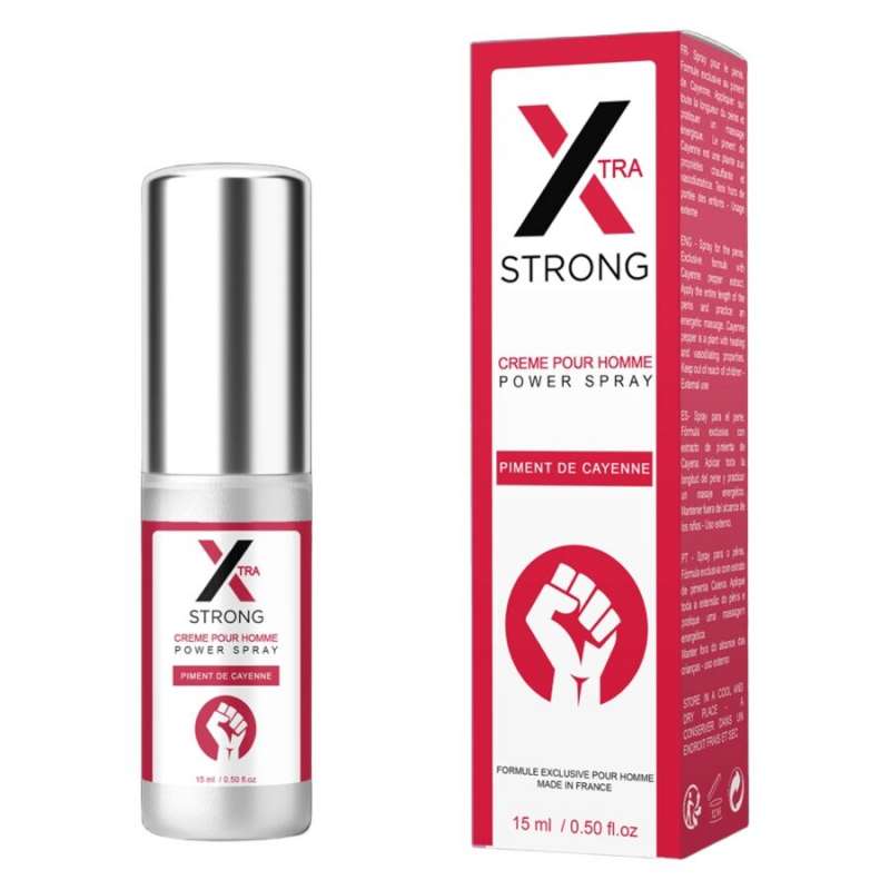 RUF - X STRONG POWERFUL PENIS SPRAY 15 ML RUF - X STRONG POWERFUL PENIS SPRAY 15 ML