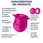 SATISFYER - AIR PULSE PRO 2 MODERN BLOSSOM VIBRATOR