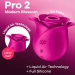 SATISFYER - AIR PULSE PRO 2 MODERN BLOSSOM VIBRATOR