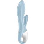 SATISFYER - AIR PUMP BUNNY 1 INFLATABLE RABBIT VIBRATOR BLUE