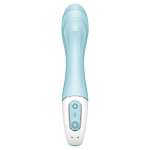 SATISFYER - AIR PUMP VIBRATOR 5+ INFLATABLE G-SPOT VIBRATOR APP BLUE