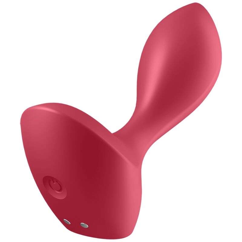 SATISFYER - BACKDOOR LOVER VIBRATING PLUG RED SATISFYER - BACKDOOR LOVER VIBRATING PLUG RED