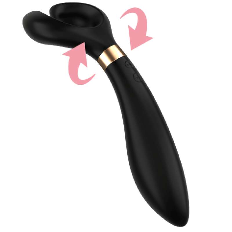 SATISFYER - ENDLESS FUN MULTI VIBRATOR 3 BLACK SATISFYER - ENDLESS FUN MULTI VIBRATOR 3 BLACK