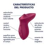SATISFYER - EXCITERRR LAY-ON CLITORIS BERRY VIBRATOR