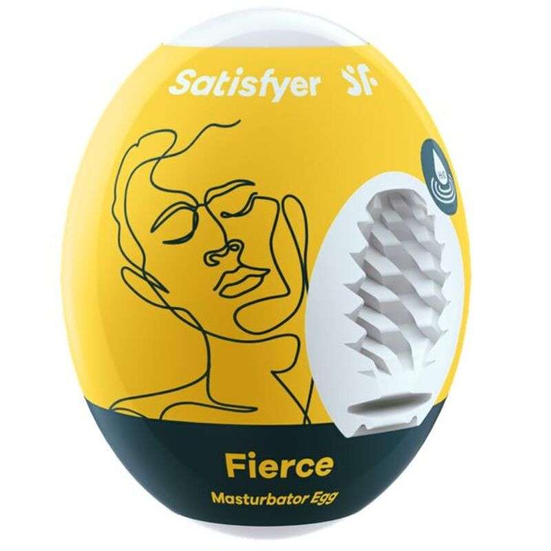 SATISFYER - FIERCE MASTURBATOR EGG SATISFYER - FIERCE MASTURBATOR EGG