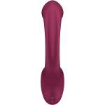 SATISFYER - G FOR GODDESS 2 RABBIT VIBRATOR BOTTLE BORDEAUX