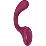 SATISFYER - G FOR GODDESS 2 RABBIT VIBRATOR BOTTLE BORDEAUX