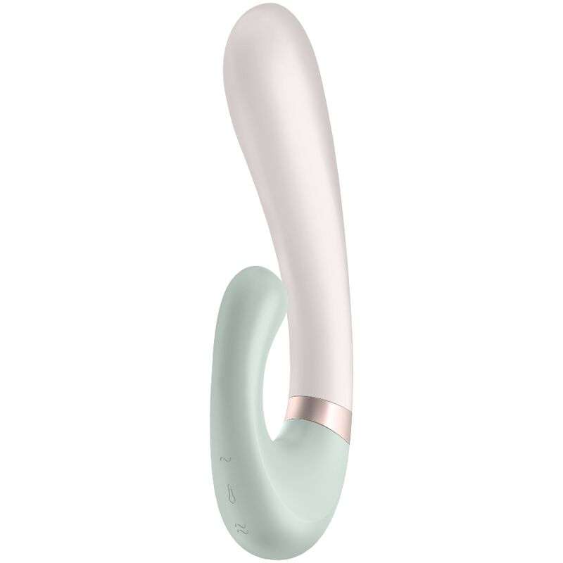 SATISFYER - HEAT WAVE VIBRATOR APP WHITE SATISFYER - HEAT WAVE VIBRATOR APP WHITE