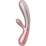 SATISFYER - HOT LOVER VIBRATOR ROSE & BEIGE