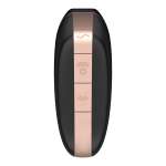 SATISFYER - LOVE TRIANGLE AIR PULSE STIMULATOR & VIBRATOR BLACK