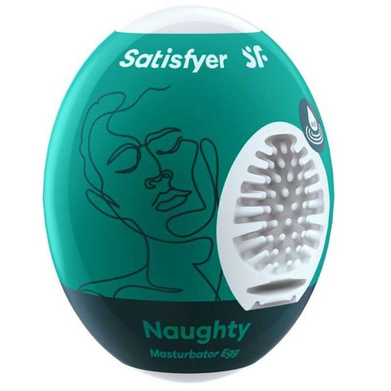 SATISFYER - NAUGHTY MASTURBATOR EGG SATISFYER - NAUGHTY MASTURBATOR EGG
