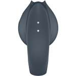 SATISFYER - PERFECT PAIR 2 MULTIVIBRATOR 2 IN 1 PENIS RING AND FINGER STIMULATOR GREY