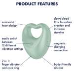 SATISFYER - PERFECT PAIR 3 GREEN