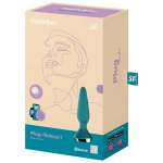 SATISFYER - PLUG ILICIOUS 1 PLUG VIBRATOR GREEN