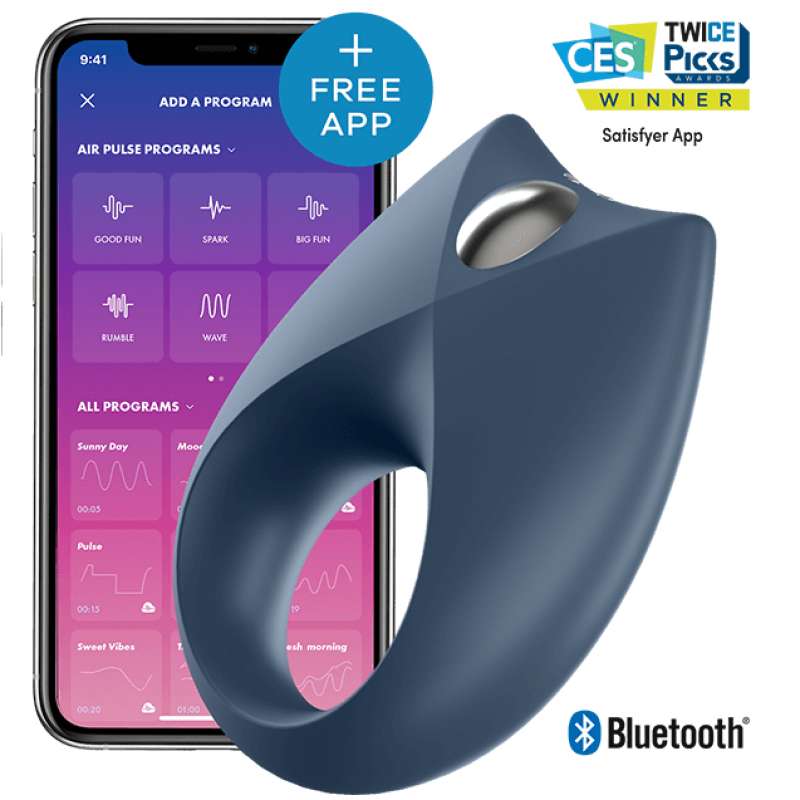 SATISFYER - POWERFUL ROYAL ONE RING VIBRATOR APP SATISFYER - POWERFUL ROYAL ONE RING VIBRATOR APP