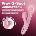 SATISFYER - PRO+ G-SPOT GENERATION 2 PINK