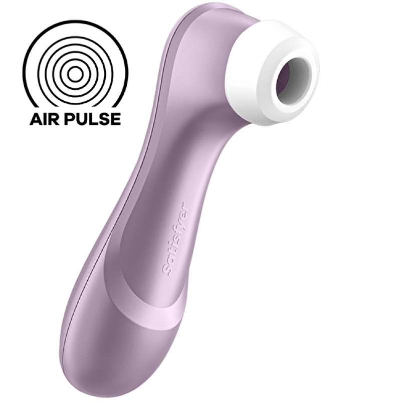 SATISFYER - PRO 2 AIR PULSE STIMULATOR VIOLET SATISFYER - PRO 2 AIR PULSE STIMULATOR VIOLET