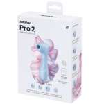 SATISFYER - PRO 2 GENERATION 4 CLITORAL STIMULATOR SERENE BLUE