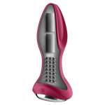 SATISFYER - ROTATOR PLUG 2+ VIBRATING PLUG APP RED