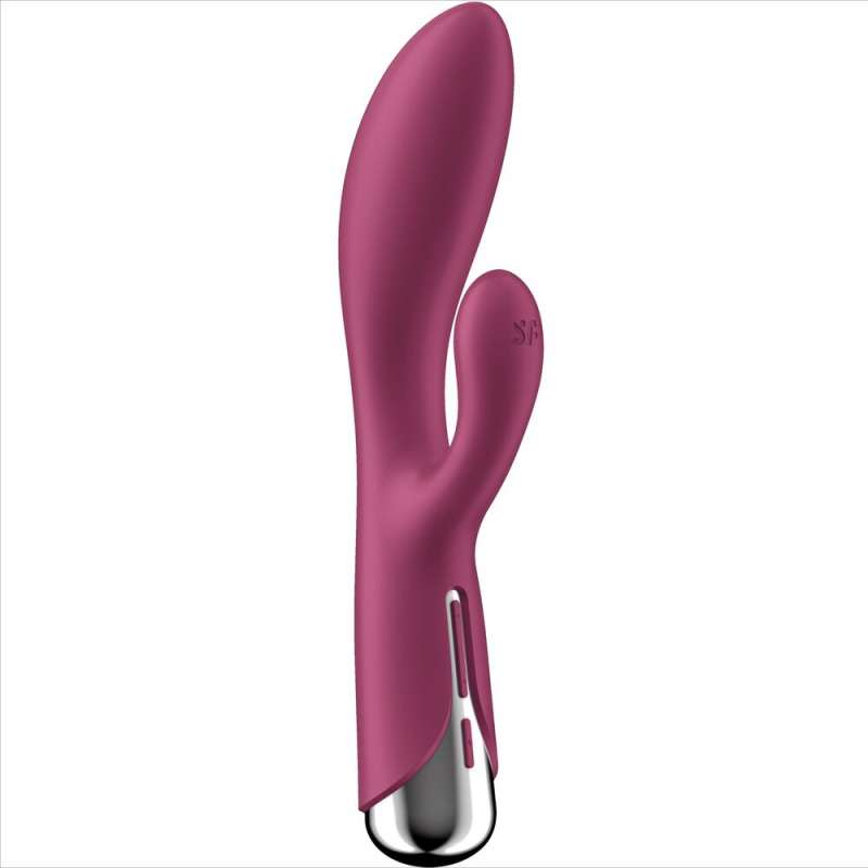 SATISFYER - SPINNING RABBIT 1 CLITORIS AND RED G-SPOT STIMULATION SATISFYER - SPINNING RABBIT 1 CLITORIS AND RED G-SPOT STIMULATION