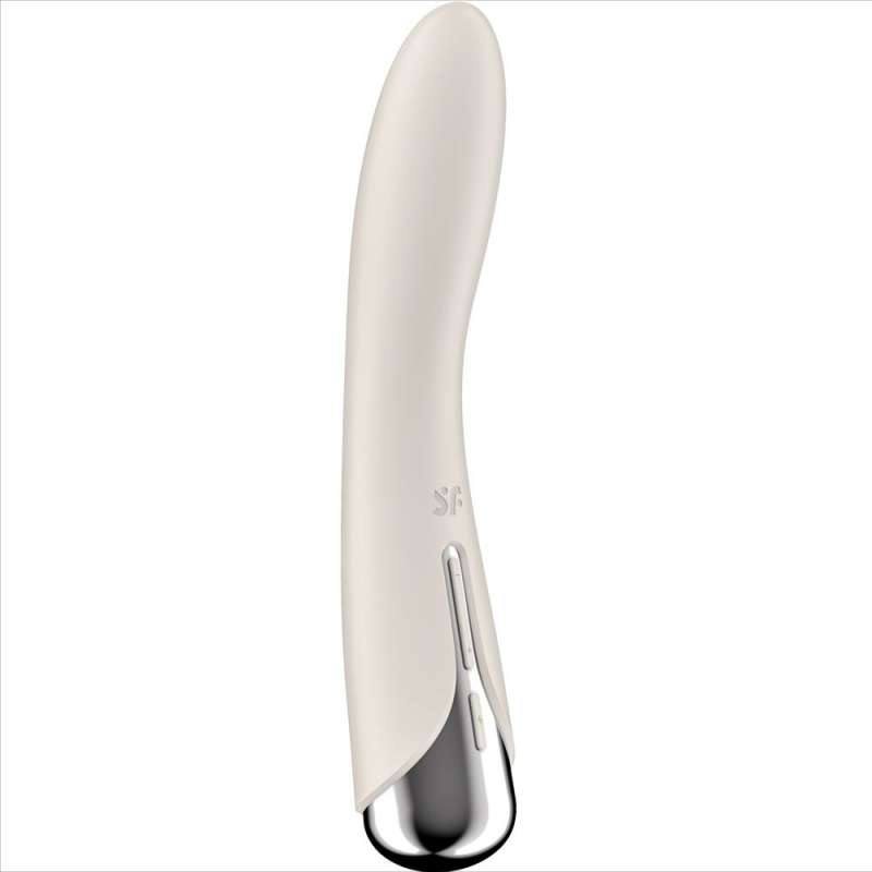 SATISFYER - SPINNING VIBE 1 G-SPOT BEIGE ROTATOR VIBRATOR SATISFYER - SPINNING VIBE 1 G-SPOT BEIGE ROTATOR VIBRATOR