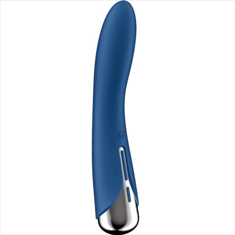 SATISFYER - SPINNING VIBE 1 G-SPOT BLUE ROTATOR VIBRATOR SATISFYER - SPINNING VIBE 1 G-SPOT BLUE ROTATOR VIBRATOR