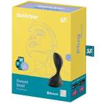 SATISFYER - SWEET SEAL VIBRATING PLUG APP BLACK