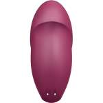 SATISFYER - TAP & CLIMAX 1 LAY-ON VIBRATOR RED