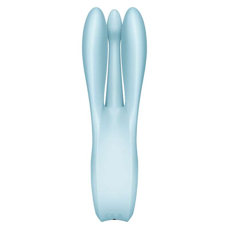 SATISFYER - THREESOME 1 VIBRATOR BLUE SATISFYER - THREESOME 1 VIBRATOR BLUE