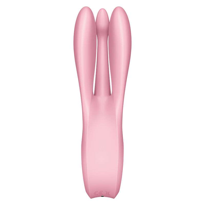 SATISFYER - THREESOME 1 VIBRATOR PINK SATISFYER - THREESOME 1 VIBRATOR PINK