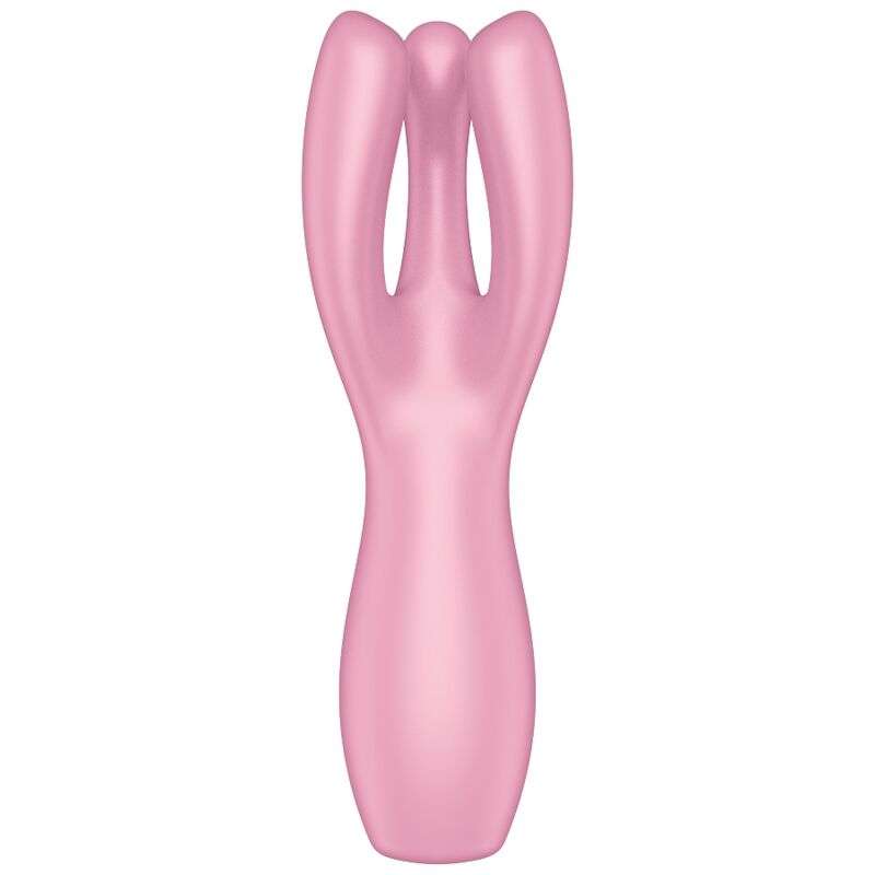 SATISFYER - THREESOME 3 VIBRATOR PINK SATISFYER - THREESOME 3 VIBRATOR PINK