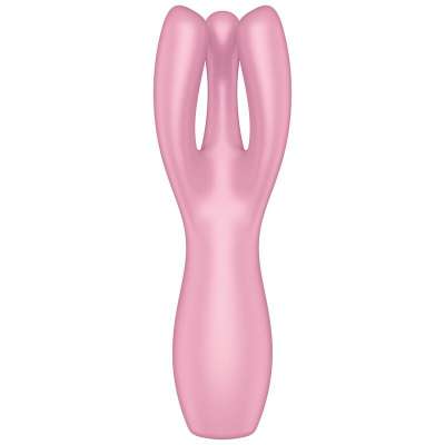SATISFYER - THREESOME 3 VIBRATOR PINK