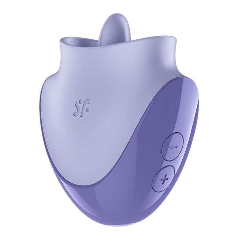 SATISFYER - TONGUE DANCER CLITORAL STIMULATOR WITH VIBRATION AND PULSATIONS LILAC SATISFYER - TONGUE DANCER CLITORAL STIMULATOR WITH VIBRATION AND PULSATIONS LILAC